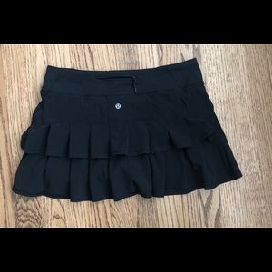 Lululemon Pace Setter Skort (Black)